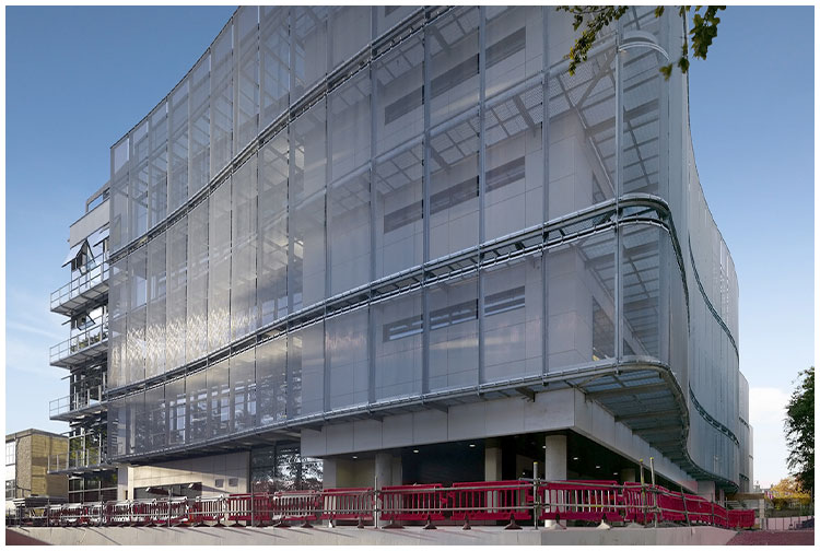 Cable architectural mesh is used for exterior wall decoration
