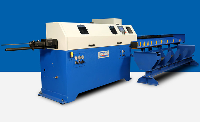 Bright wire straightening & cutting machine