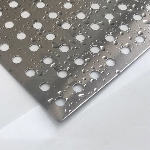 8mm Stainless Steel Perforated Metal Sheet for Decorative Panels, Grilles & Balcony Screens